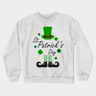 St Patricks Leprechaun Crewneck Sweatshirt